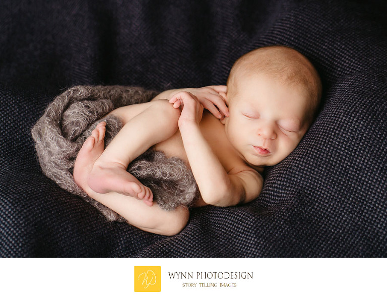 entspannte Neugeborenenfotografie