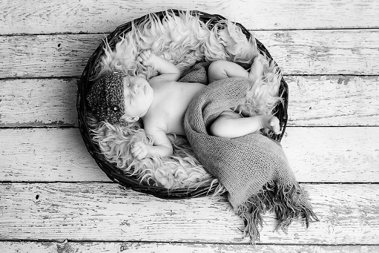 Babybilder im Studio