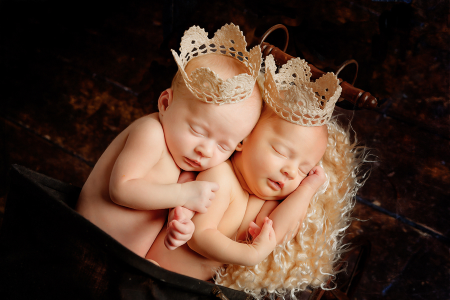 Prinzessinnen im Fotostudio