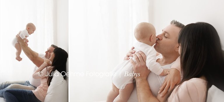 Baby bei Babyfotos in Leipzig von Julia Oehme