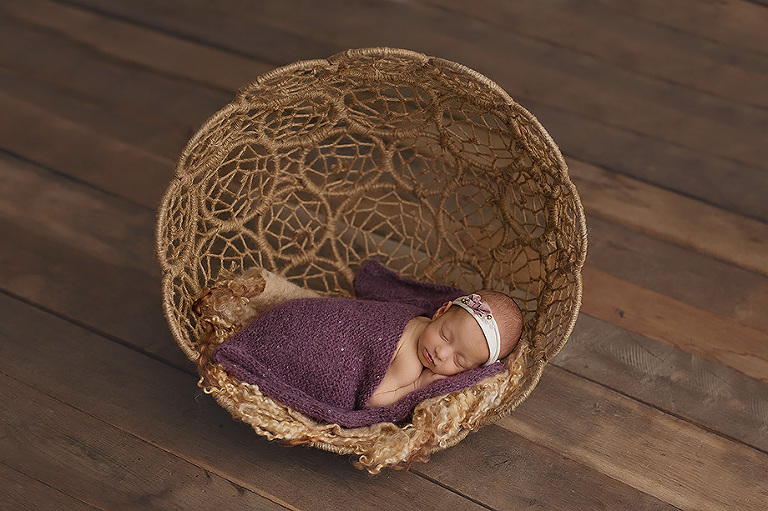 Neugeborenenshooting-Schotten